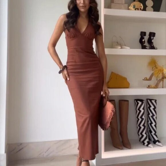 ZARA WOVEN FAN SHAPED BAG - Picture 10 of 14